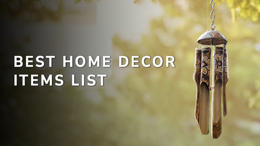 home decor items list