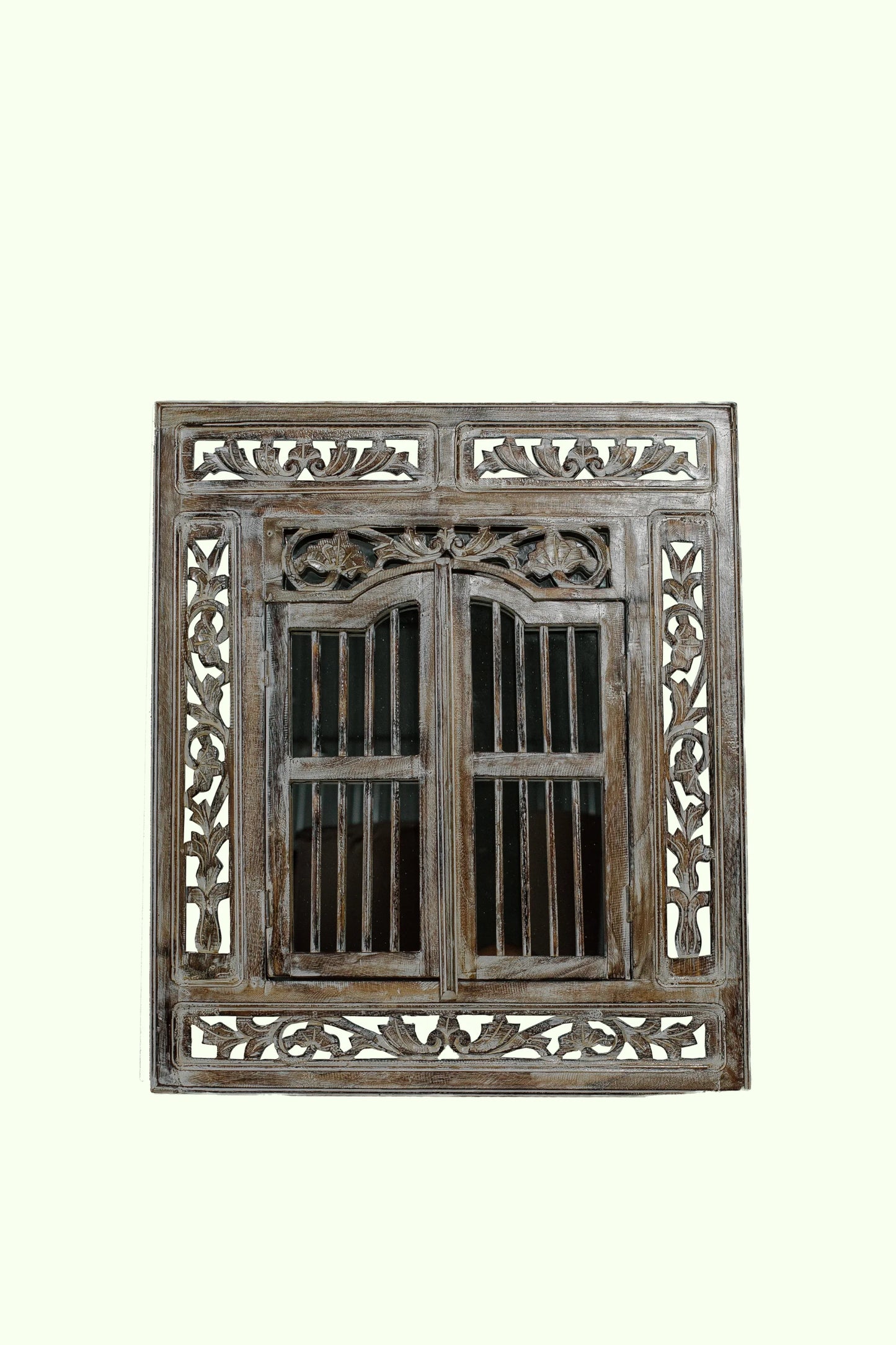 Rustic Mirror Frame with Mirror - Style 01