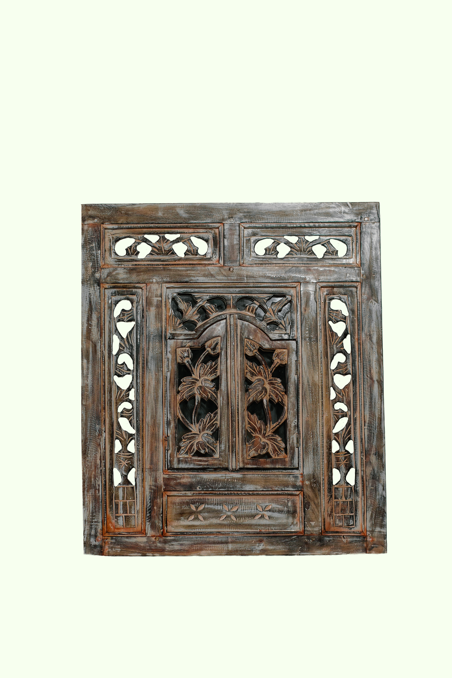 Rustic Mirror Frame with Mirror - Style 03