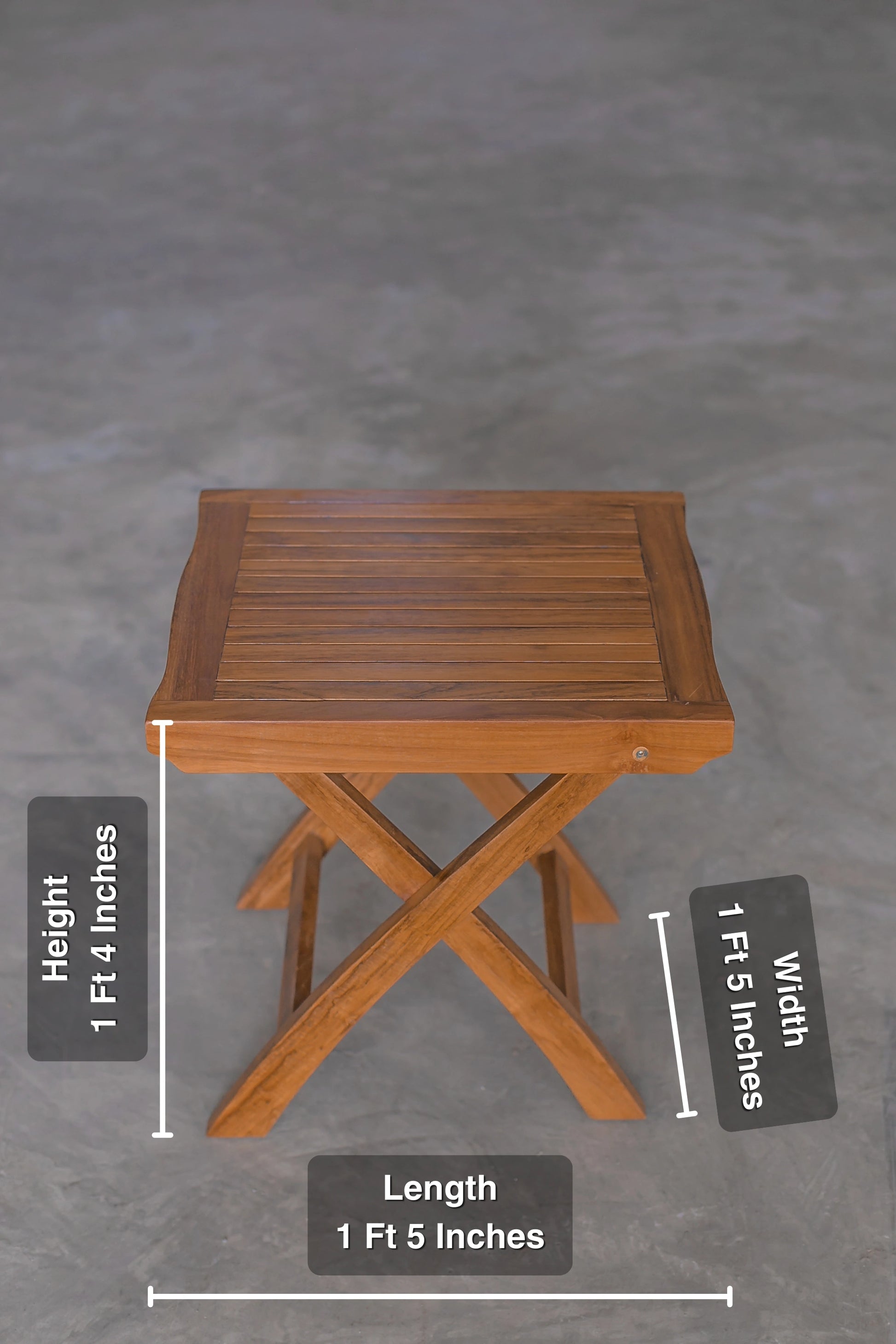 Folding Tea Table - Teak