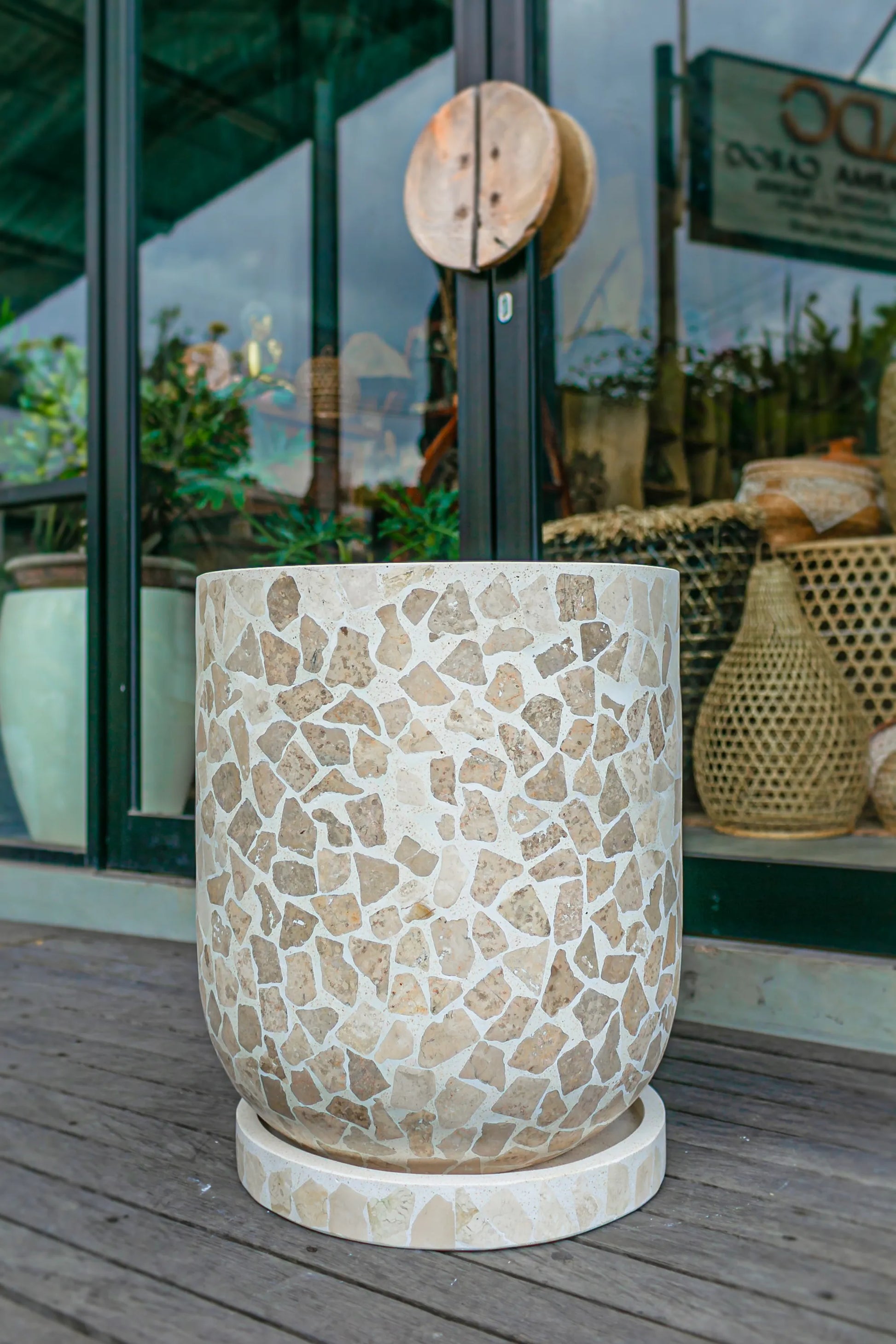 Garden Planter Terrazzo 