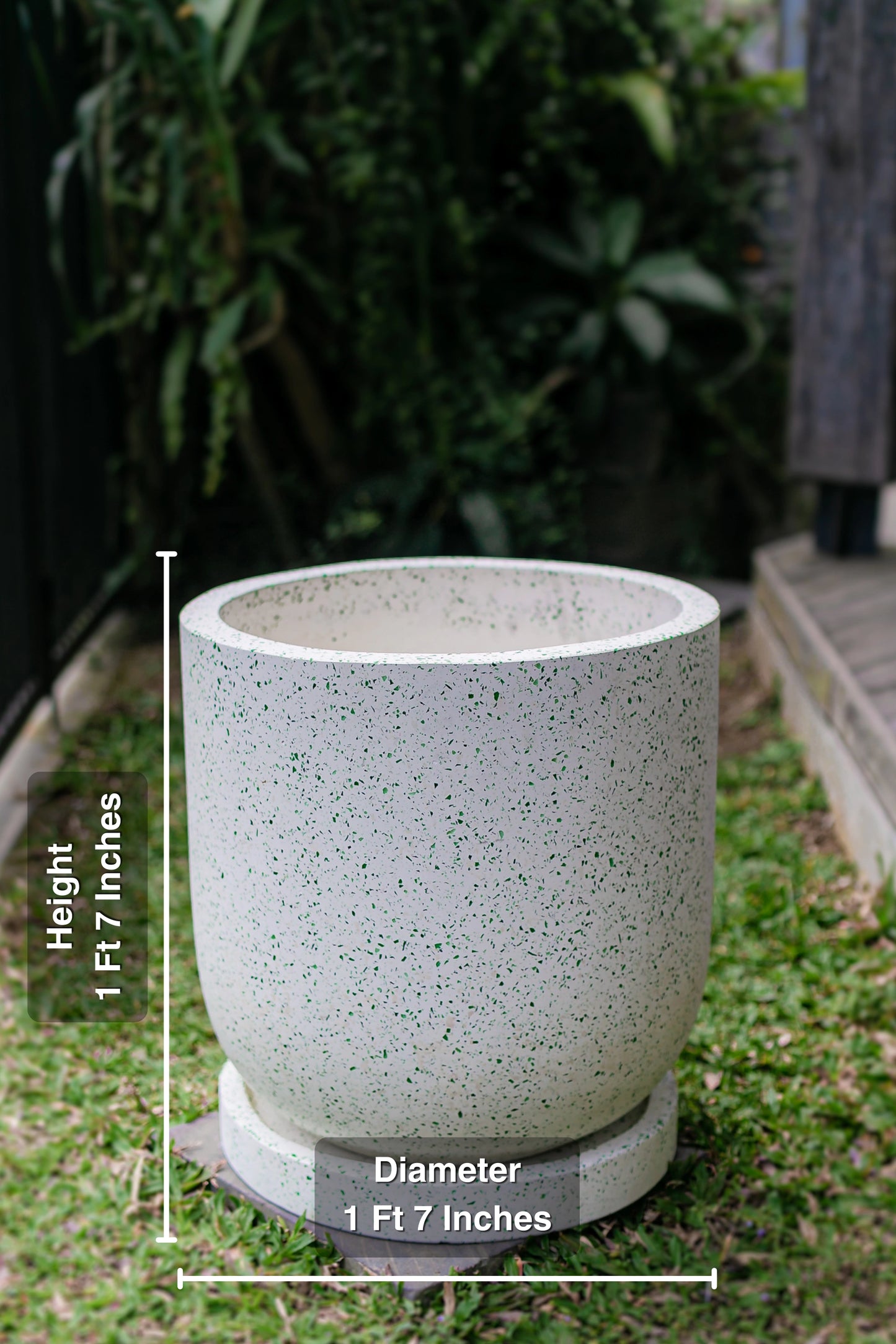 Garden Planter Terrazzo - Style 04