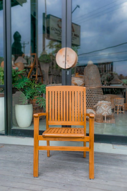 Grandia Teak Wood Chair