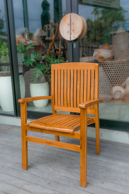 Grandia Teak Wood Chair