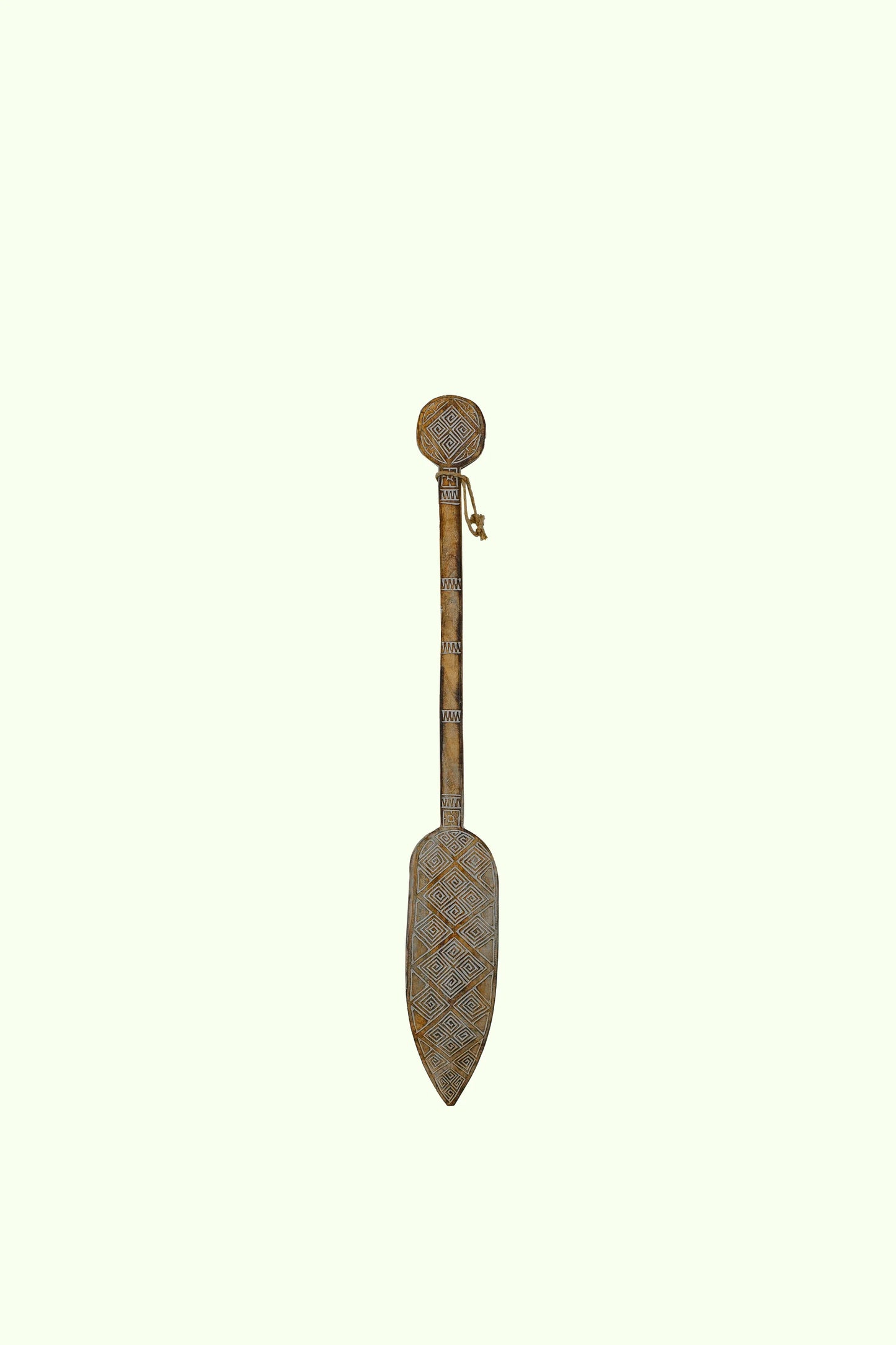 Timor Tribal Hand Carved Antique Oar - Style 1