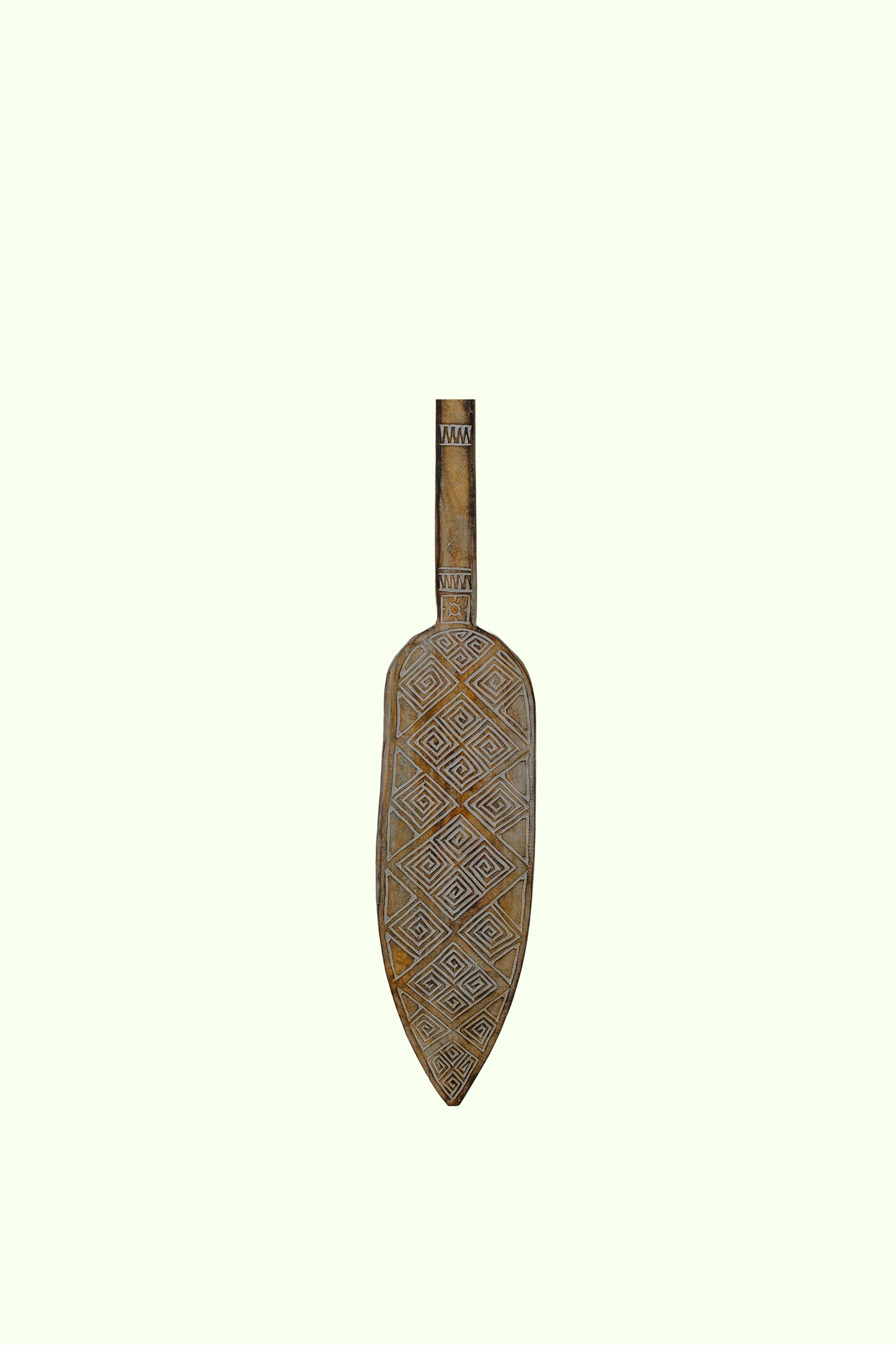 Timor Tribal Hand Carved Antique Oar - Style 1