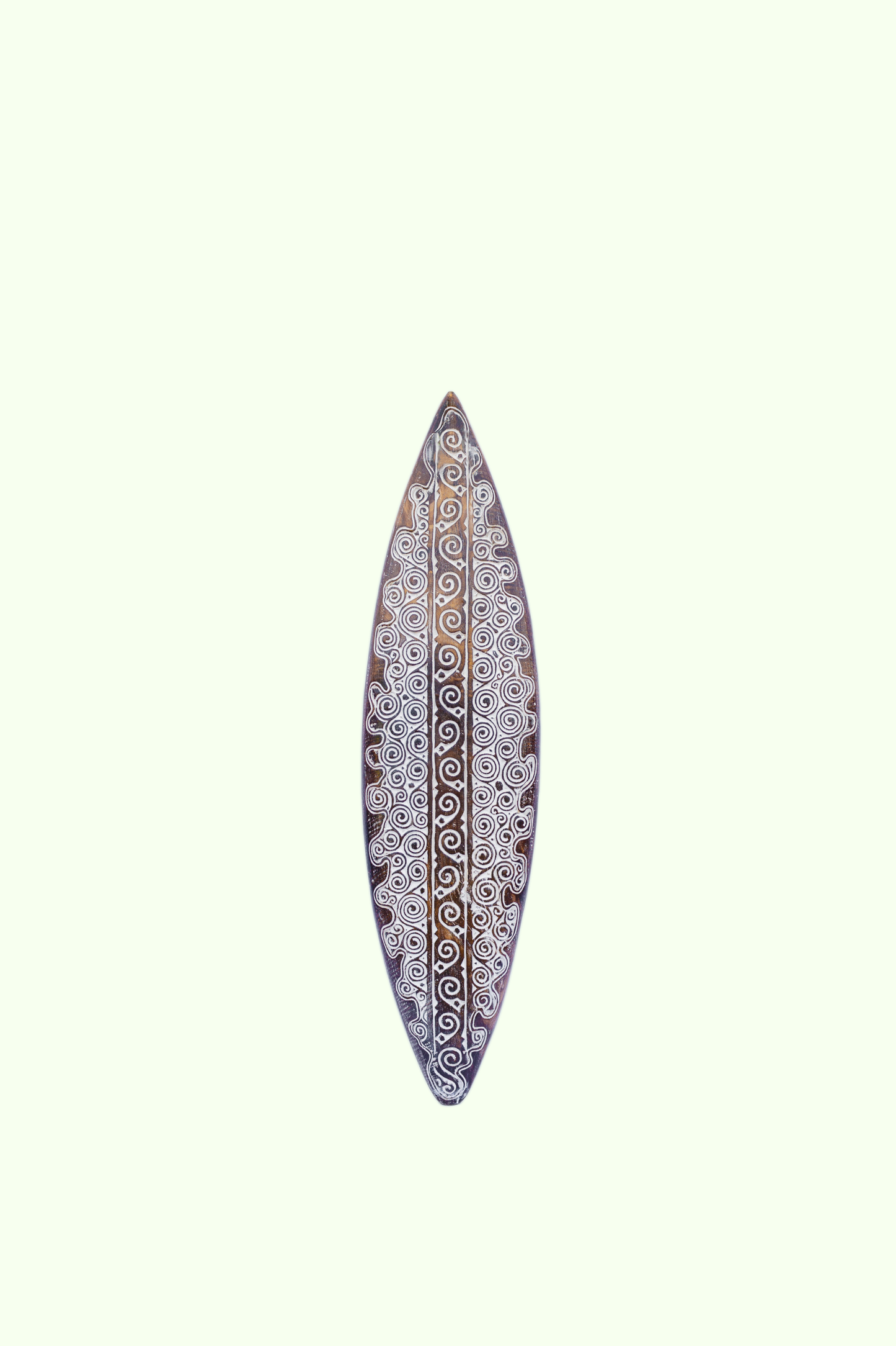 Tribal Carved Surf Board Wall Decor - Style 3