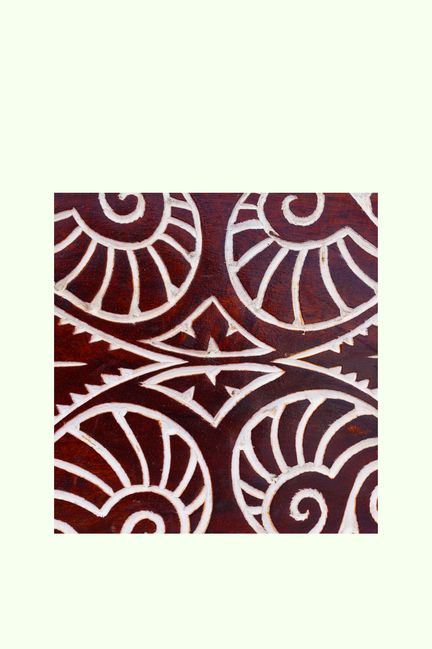 Tribal Carved Surf Board Wall Decor - Style 9