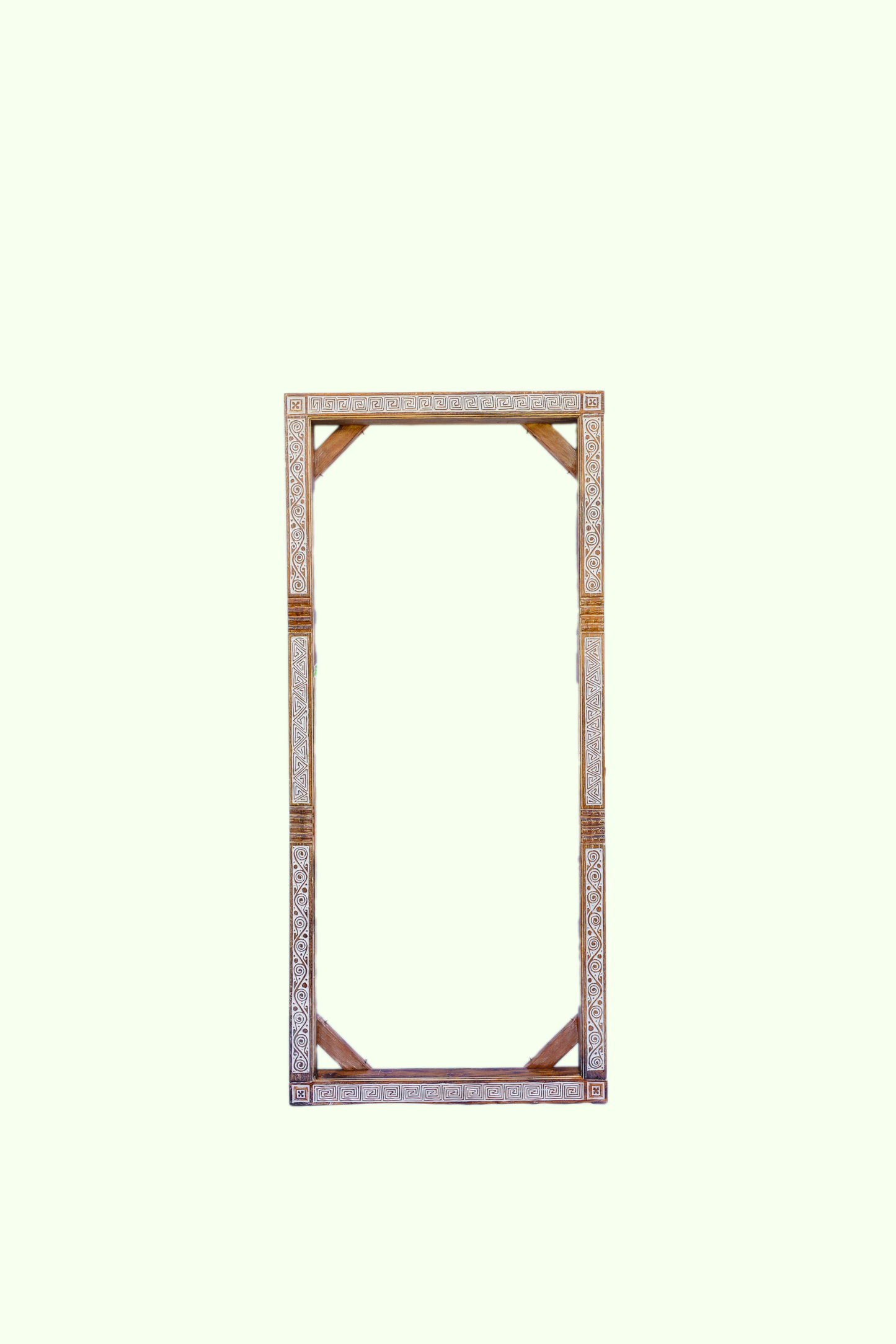 Tribal Hand Carved Mirror Frame or Entrance Door Frame-Style 1