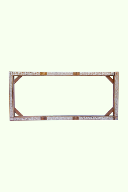 Tribal Hand Carved Mirror Frame or Entrance Door Frame-Style 1