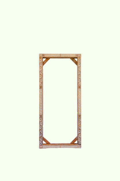 Tribal Hand Carved Mirror Frame or Entrance Door Frame-Style 2