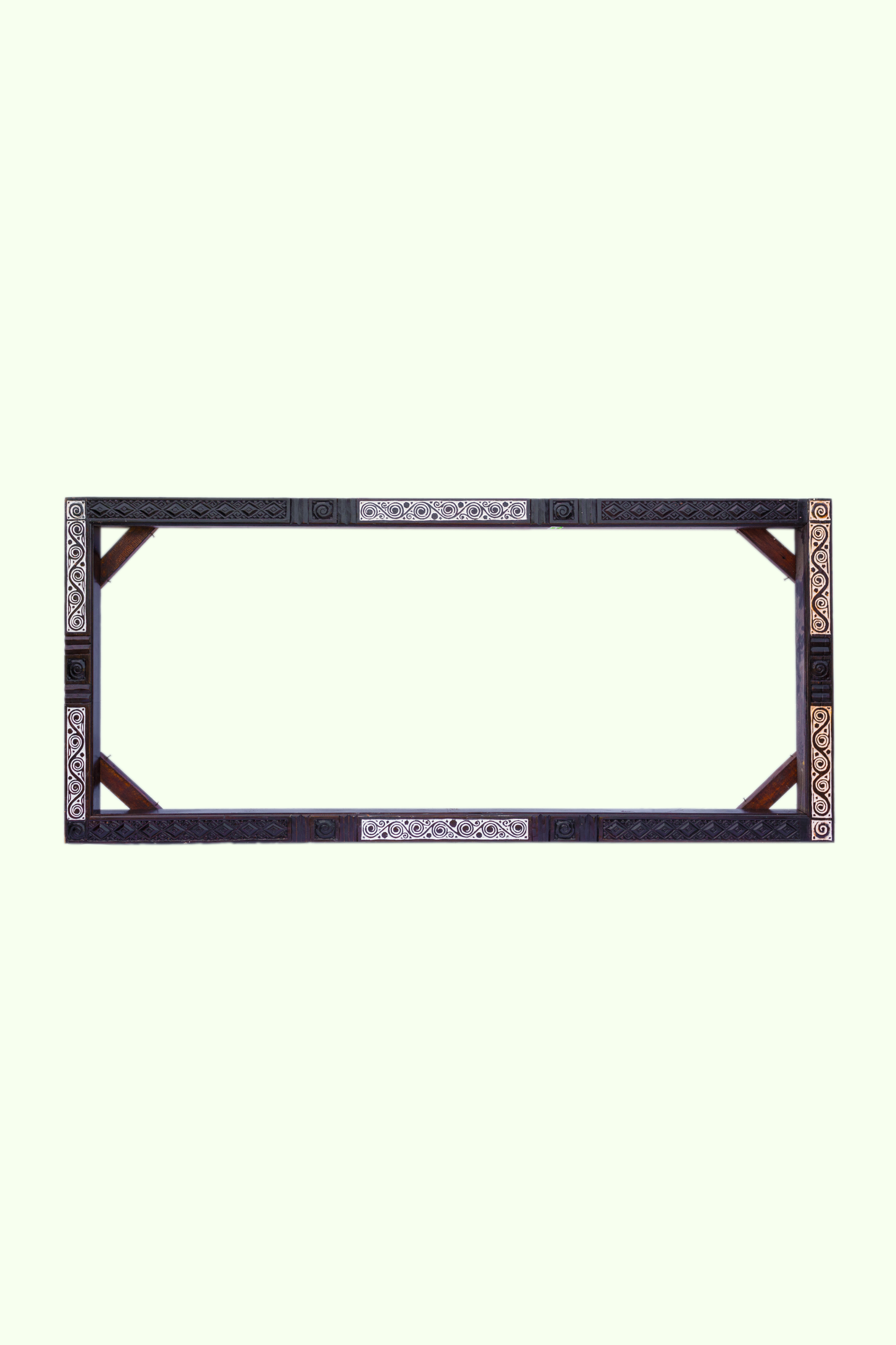 Tribal Hand Carved Mirror Frame or Entrance Door Frame-Style 4