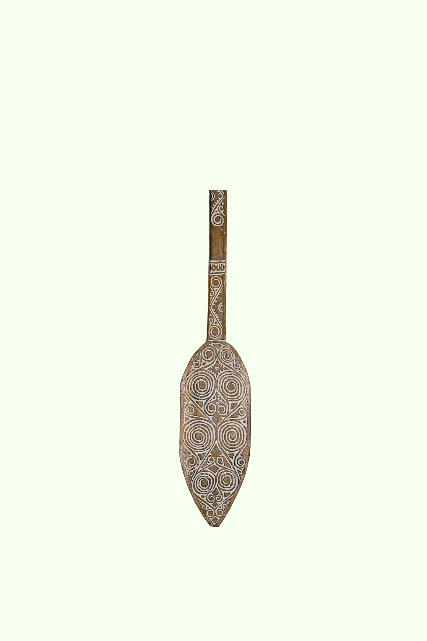 Timor Tribal Hand Carved Antique Oar - Style 4