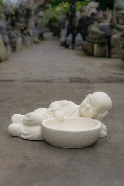 Sleeping Monk with Offering Bowl