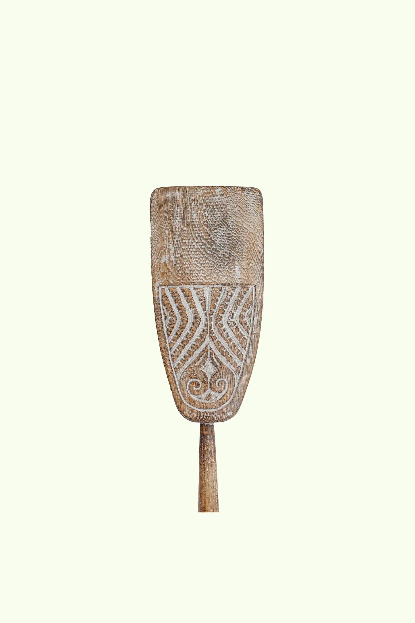 Timor Tribal Hand Carved Antique Oar - Style 7