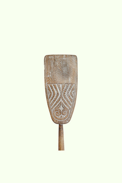 Timor Tribal Hand Carved Antique Oar - Style 7