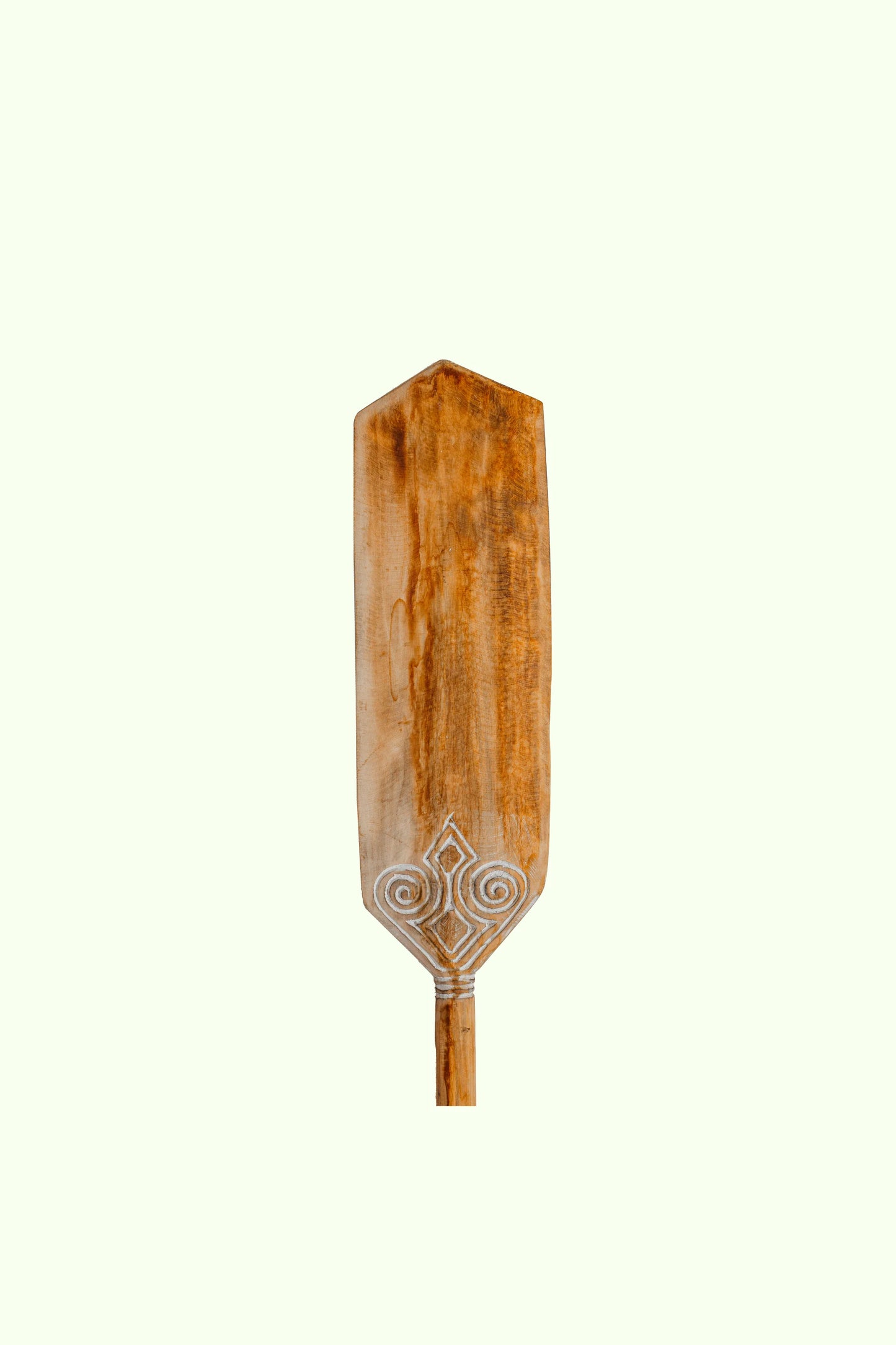 Timor Tribal Hand Carved Antique Oar - Style 11