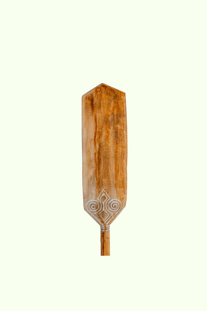 Timor Tribal Hand Carved Antique Oar - Style 11