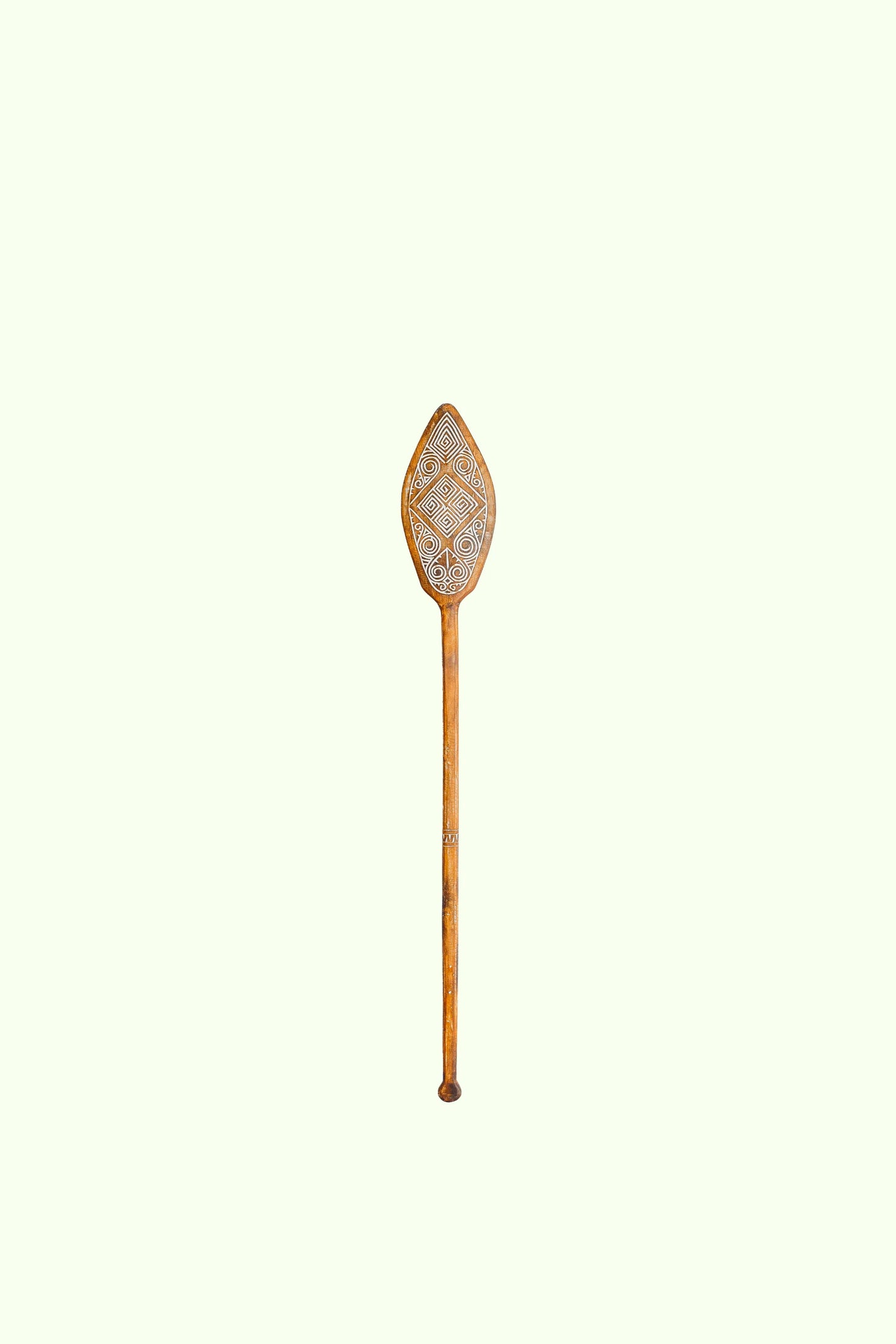 Timor Tribal Hand Carved Antique Oar - Style 14