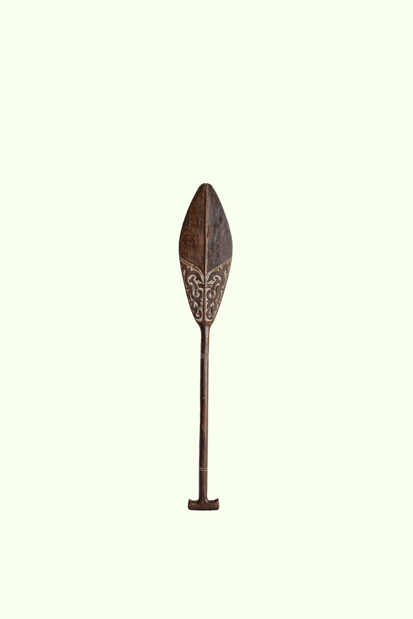 Timor Tribal Hand Carved Antique Oar - Style 15