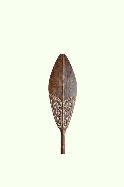 Timor Tribal Hand Carved Antique Oar - Style 15