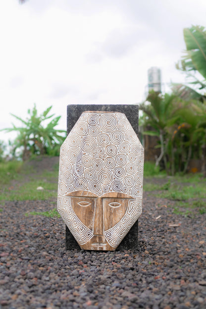 Timor Tribal Hand Carved Commander Mask