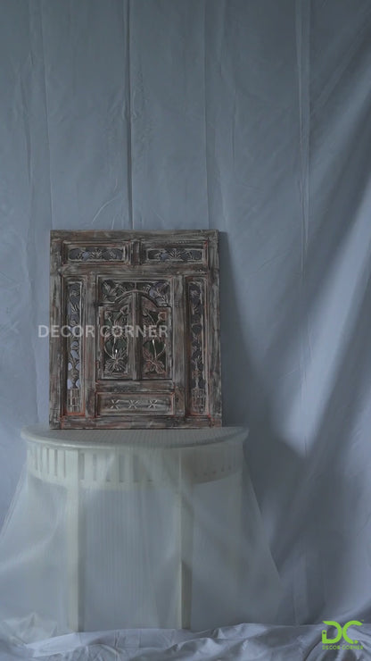 Rustic Mirror Frame with Mirror - Style 03