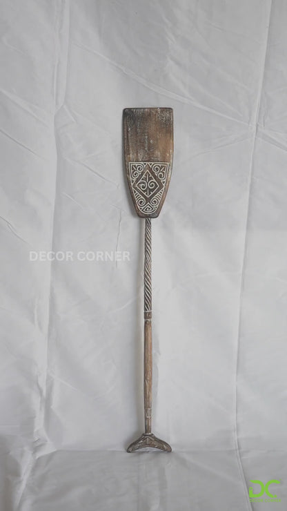 Timor Tribal Hand Carved Antique Oar - Style 8