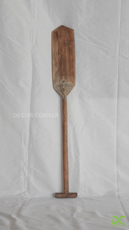 Timor Tribal Hand Carved Antique Oar - Style 11