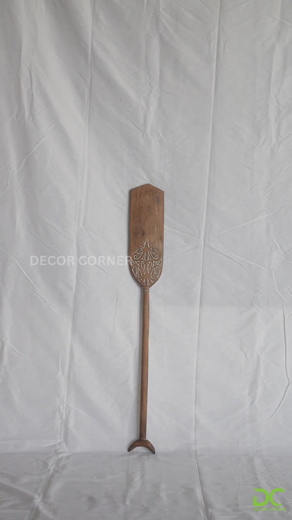 Timor Tribal Hand Carved Antique Oar - Style 10