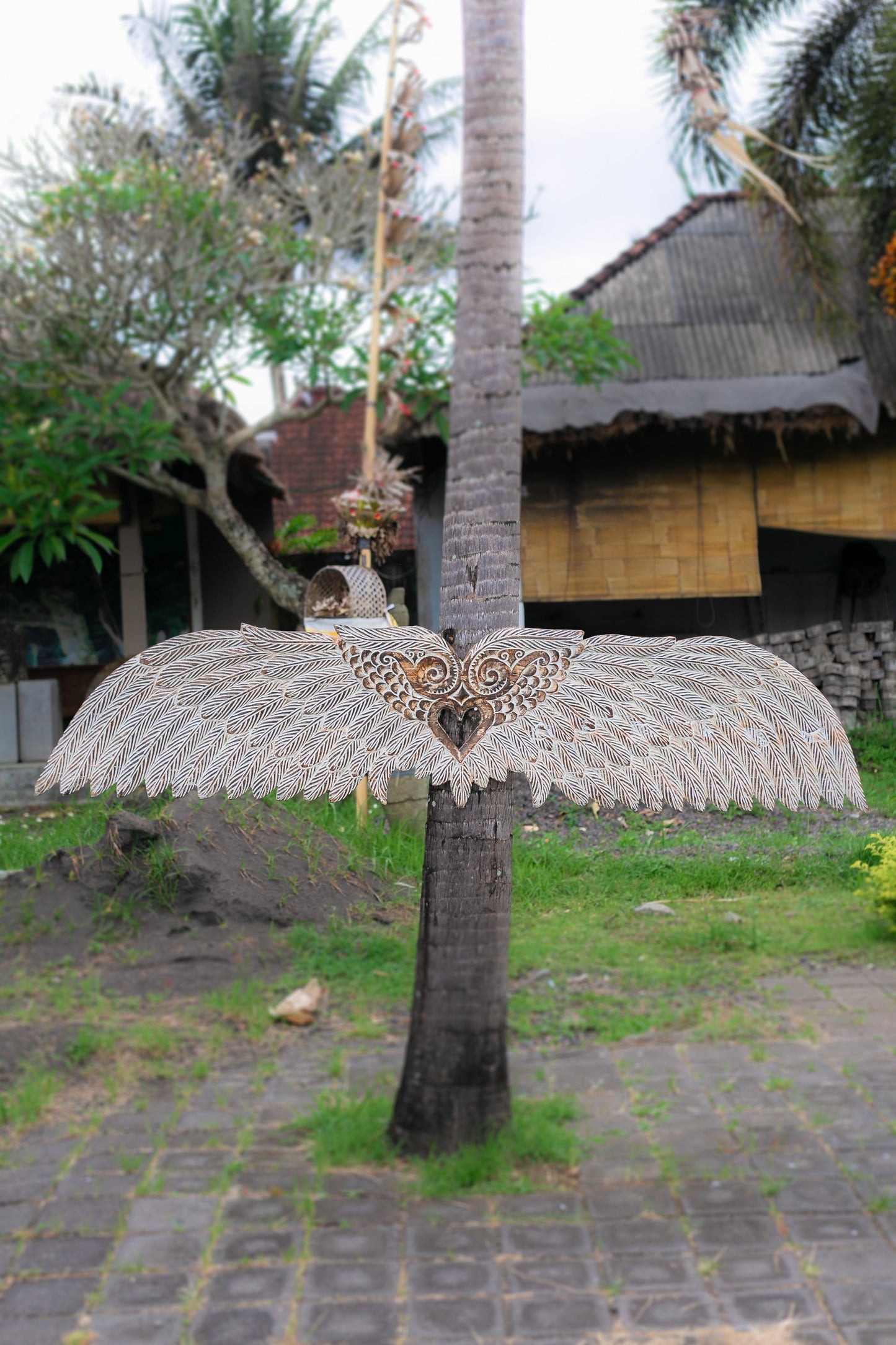 Wings Of The Angel - home decor - wall decor - indoor decor - interior decor - wall decoration - handmade wooden carving